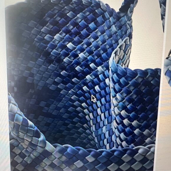 Naghedi St. Barths Large Tote Watercolor without interior pouch - Picture 2 of 4